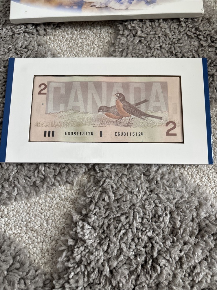 Canada Coin Collection 1996 $2 Coin & Banknote Set
