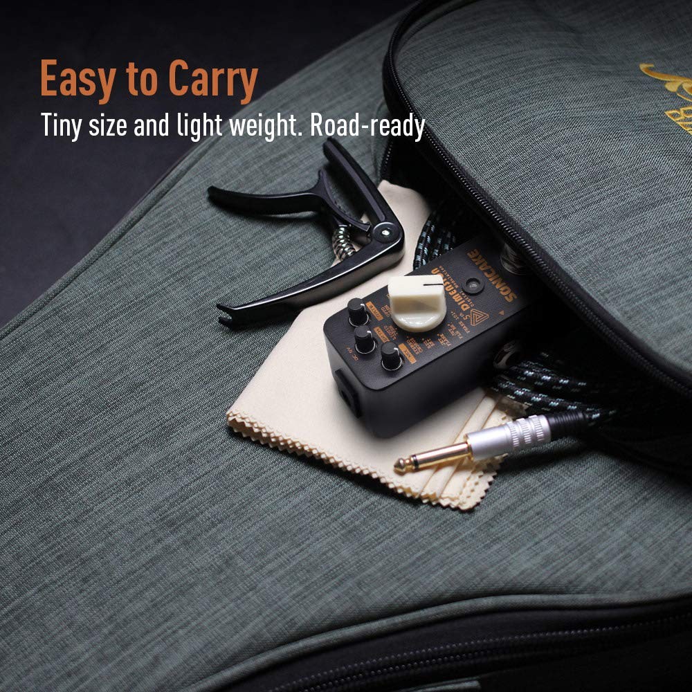 SONICAKE Modulation Pedal Guitar Phaser Flanger