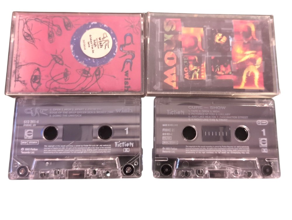 two cassette the cure bundle wish and snow