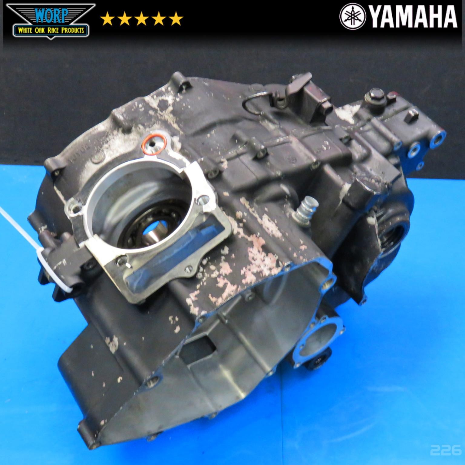 2006 YAMAHA RAPTOR 350 MATCHED LEFT RIGHT CRANK CASES CRANKCASE SET ~ OEM 04-13