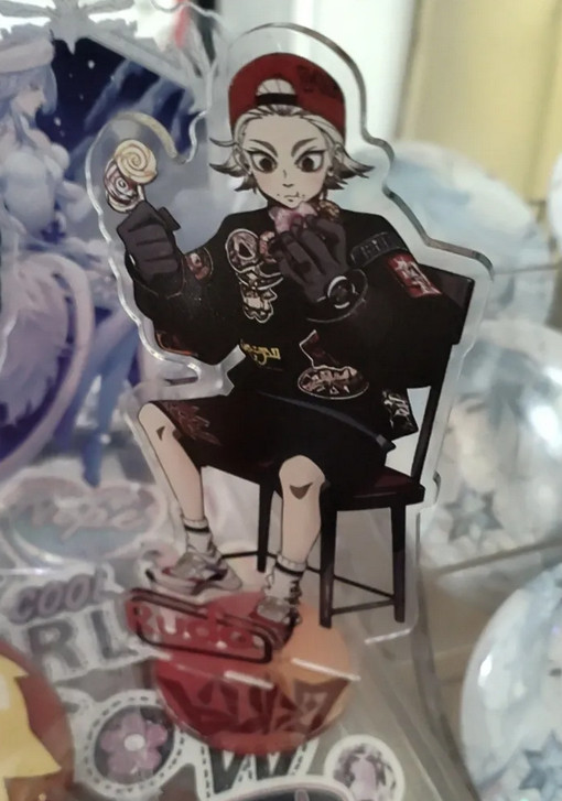 4Pcs/set Gachiakuta Rudo Enjin Zanka Riyo Rubion Acrylic Figure Model 10Cm..