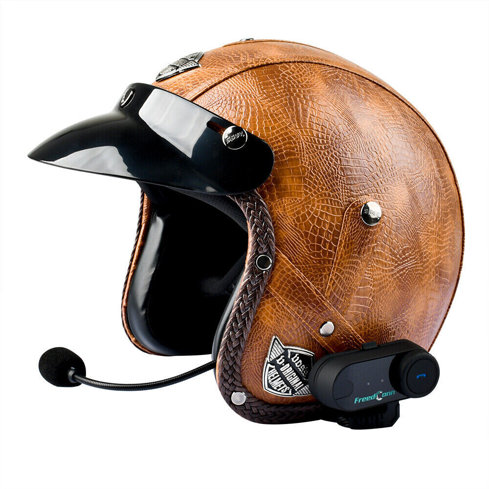 TCOM VB Motorcycle Helmet Intercom Bluetooth Headset Wireless Interphone & Mic