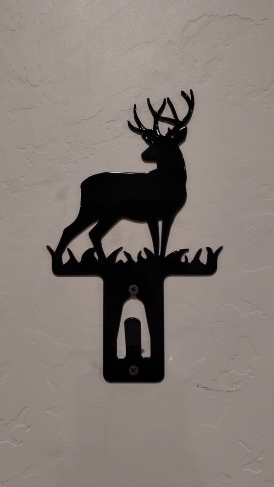 Mule Skull Hanger 1 Black