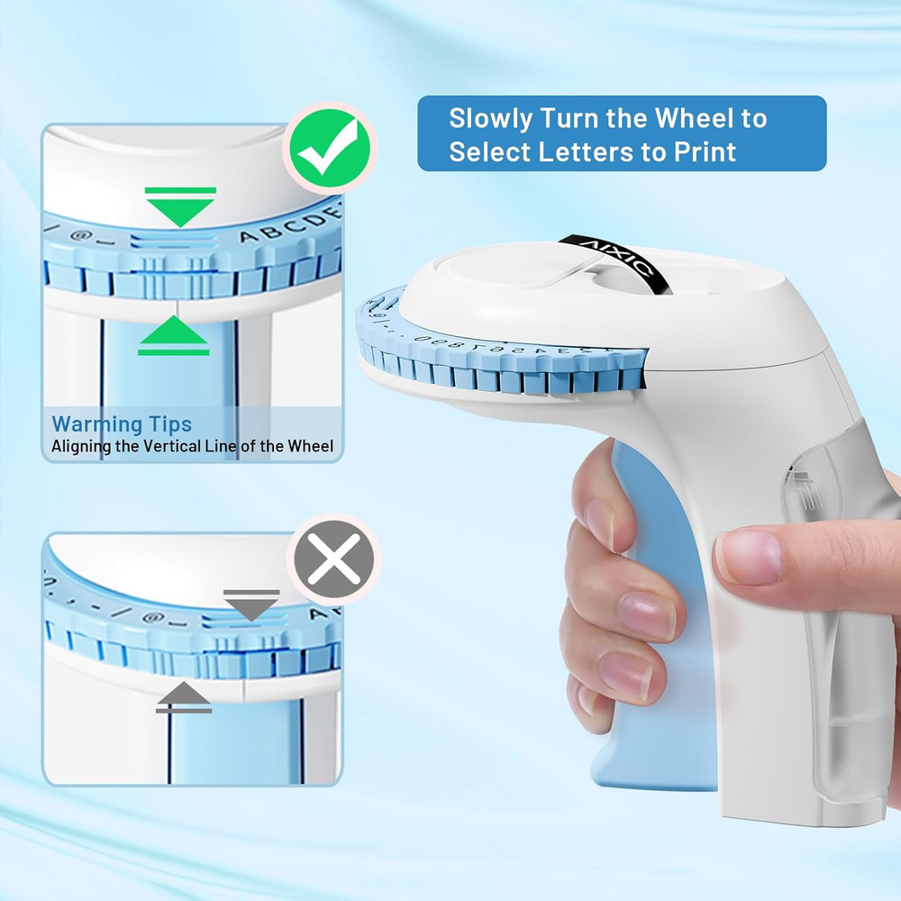 Phomemo Embossing Label Maker with 5 Label Tapes | Organizer Xpress, Pro Lab