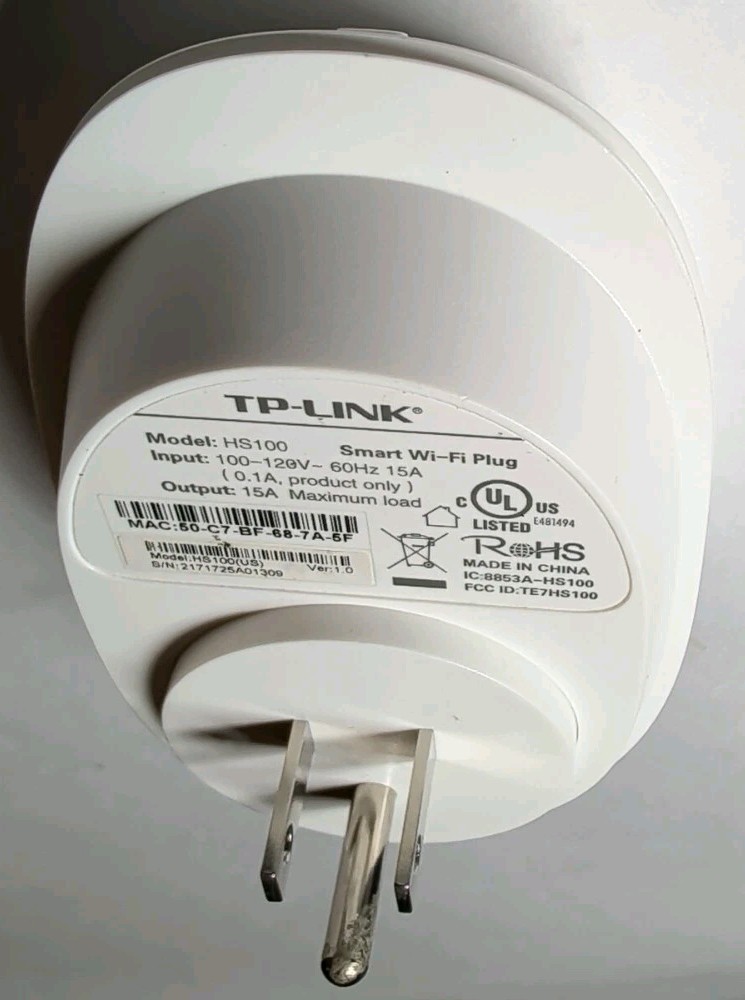 TP-Link Hs100 Wifi Smart Plug