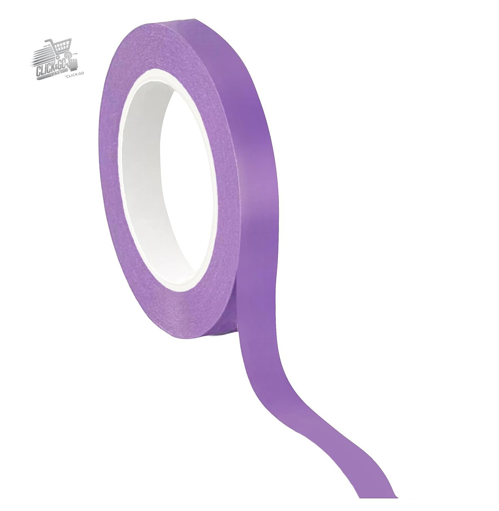 - Vinyl tape for precision masking, adaptable end line, conformable