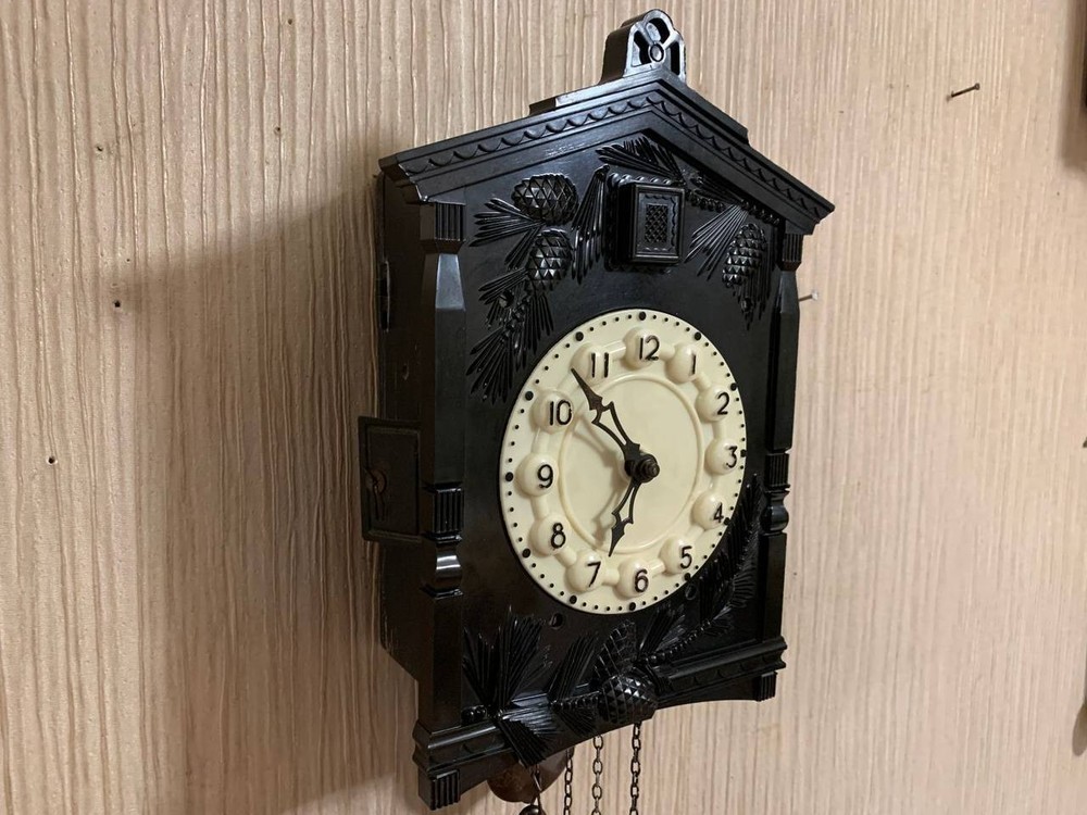 Soviet Vintage Cuckoo clock, USSR clock, Soviet working clock, Working cuckoo