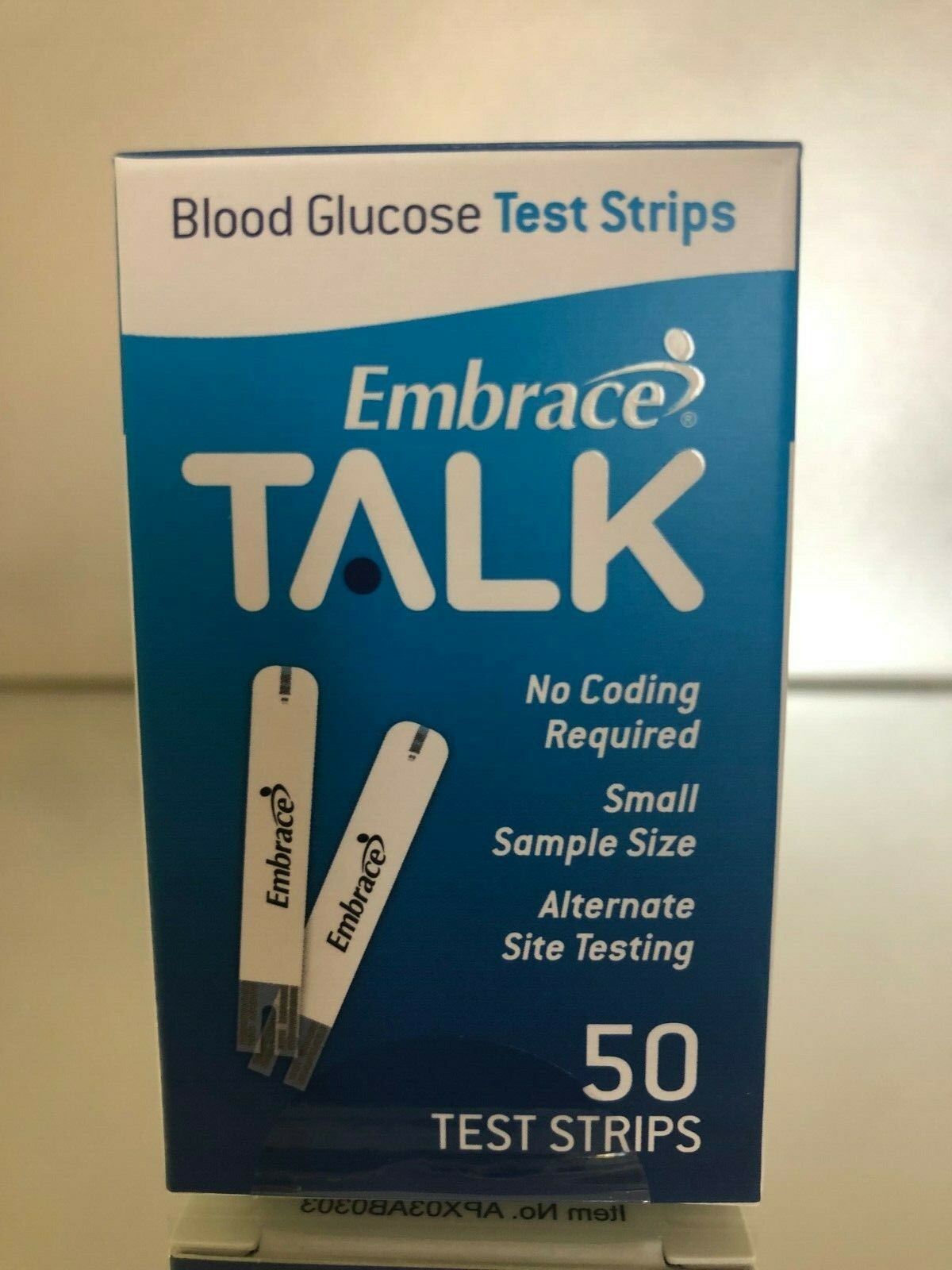 Embrace Blood Glucose Test Strips 200 CT. Exp 05/05/2025 Free and Shipping