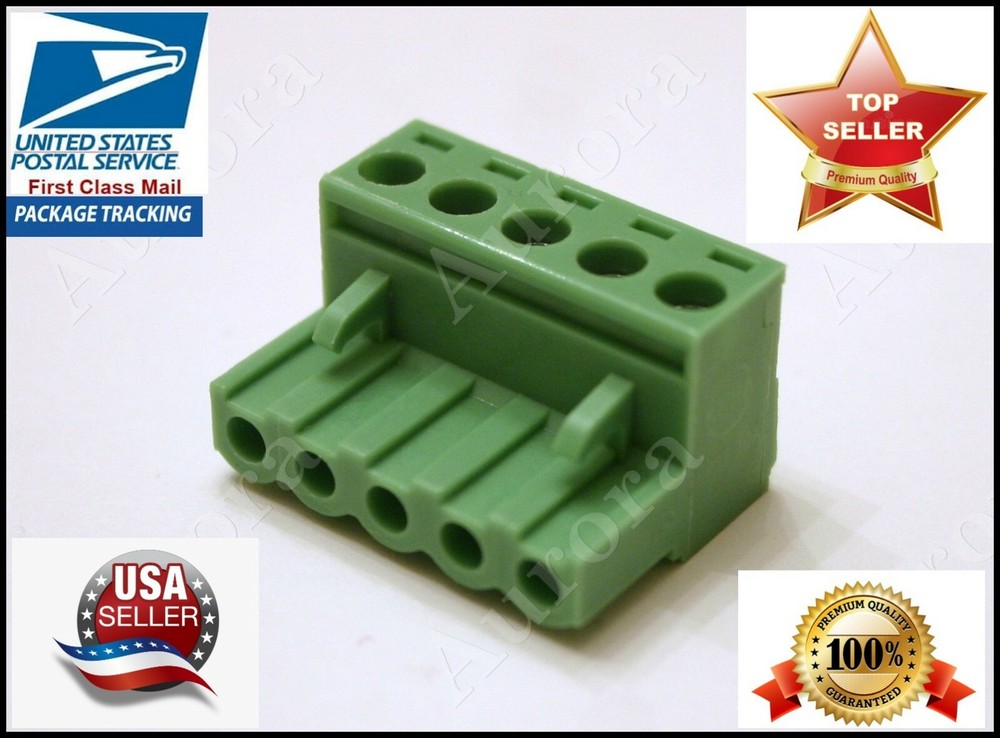 5 Pin / Pole  - 5.08mm - Pluggable Connector - Terminal Block - Phoenix Plug