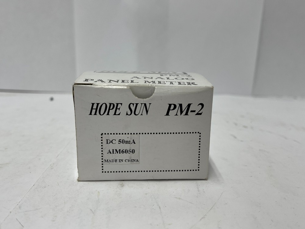 PM-2 Analog Panel Meter in Box