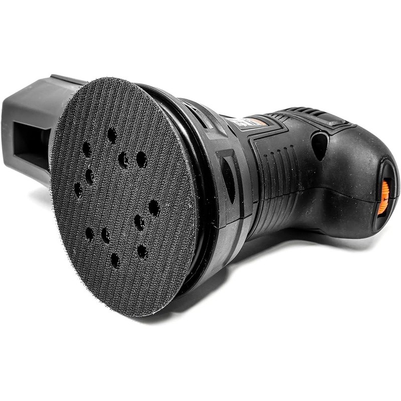 3.7A 5Inch Variable Speed Random Orbit Sander Electric Dual Grip Dust Collection