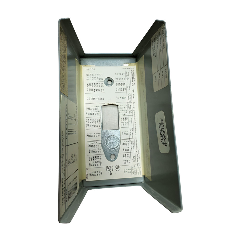 Westinghouse MST02SN1P MS Starter, Toggle Operating Switch, MST02 *Please Read*