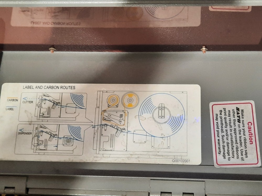 Sato CL408e Thermal Printer - (Powers on)-UNTESTED
