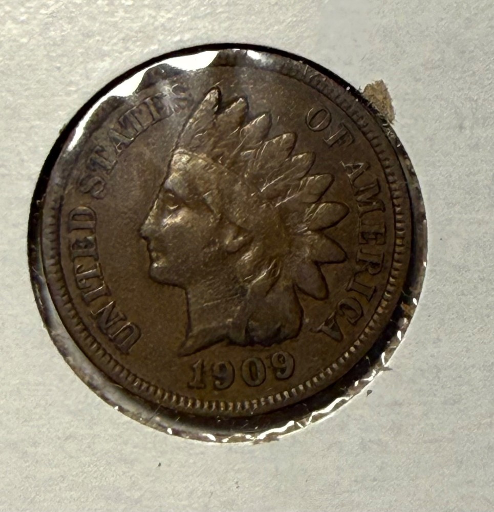 1909 indian head cent