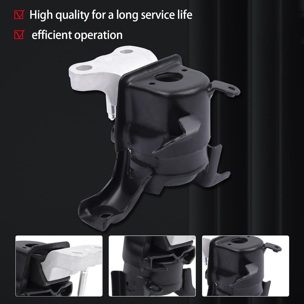 Engine Motor Mount Kit Compatible with 2009-2019 Corolla 1.8L Auto