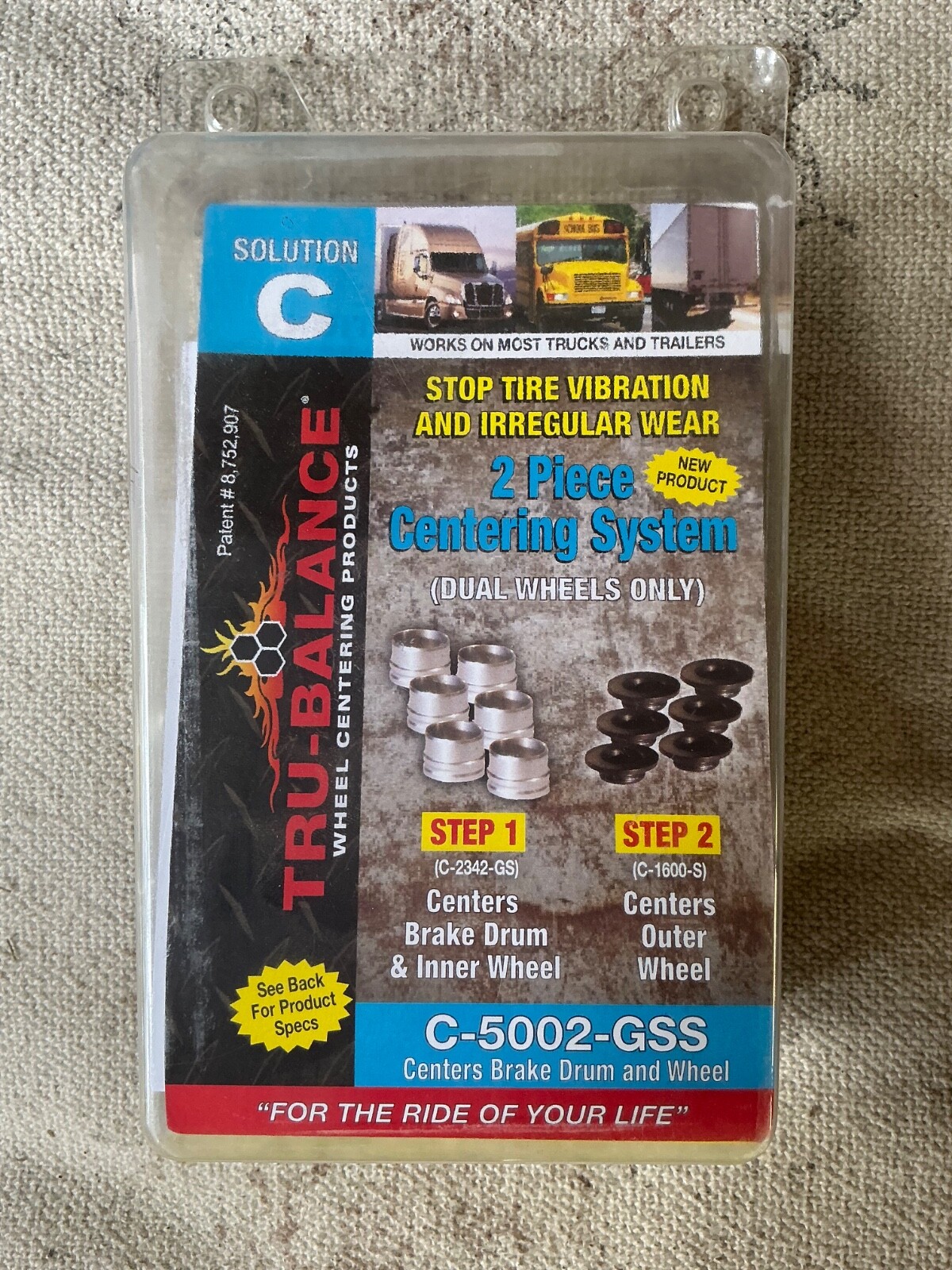 Tru-Balance C-5002-GSS 2 piece centering system