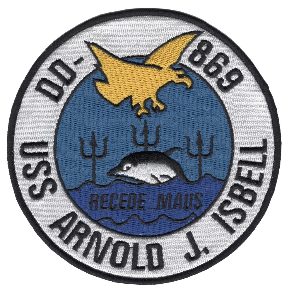 DD-869 USS Arnold J Isbell Patch