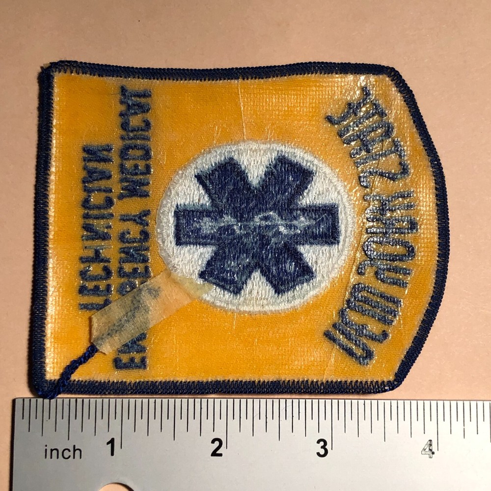 Vintage New york state emt patch