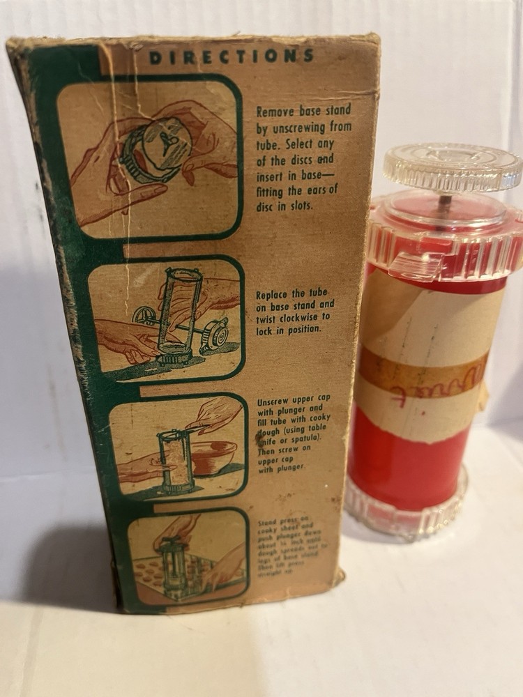 Vintage Gadget Master Cookie Press, used