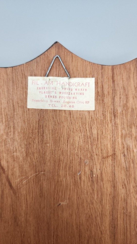 US Naval Security Group Activity Clark Air Base Plaque