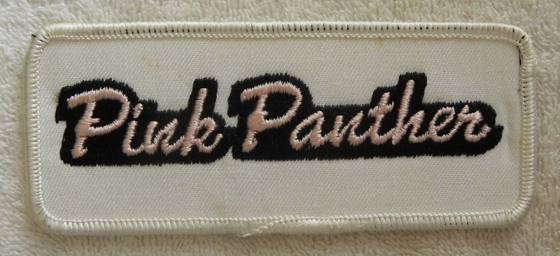 Vintage Pink Panther 5" Patch