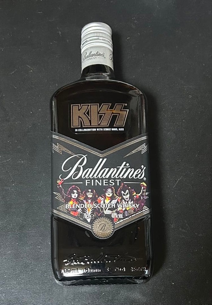 Kiss Limited Edition Suntory Collaboration Whisky Empty Bottle Japan