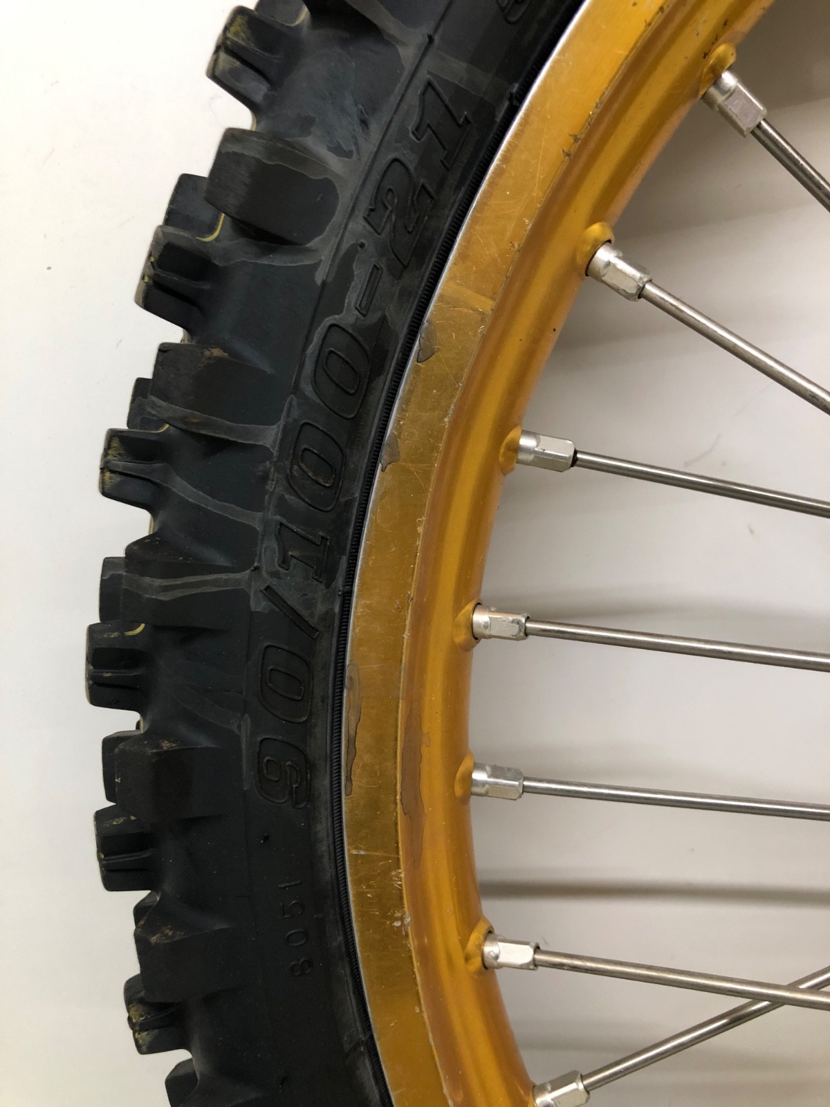 HAAN DUBYA TAKASAGO EXCEL HONDA CRF250R CRF450R FRONT & REAR WHEEL & TIRE RIM