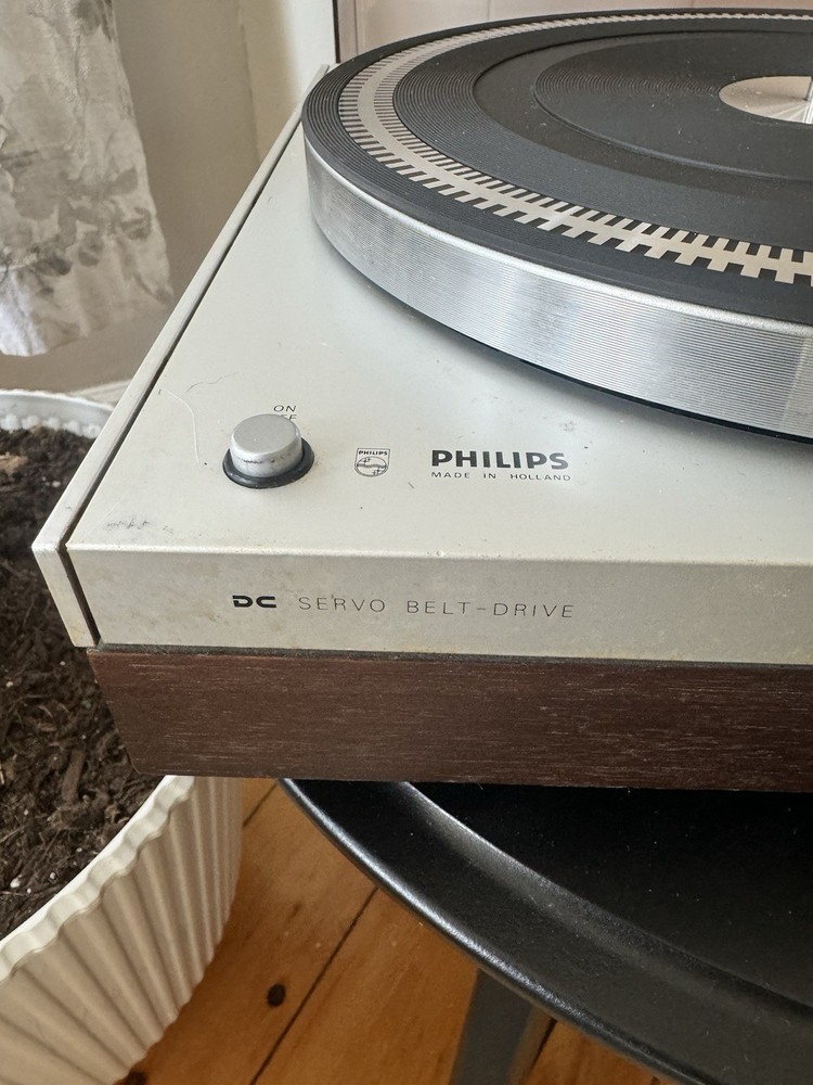 Philips Electronic 312 DC Servo Belt Drive Turntable TESTED