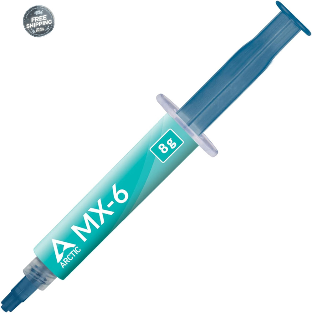 ARCTIC MX-6 (8 G) - Ultimate Performance Thermal Paste for CPU, Consoles, Graphi