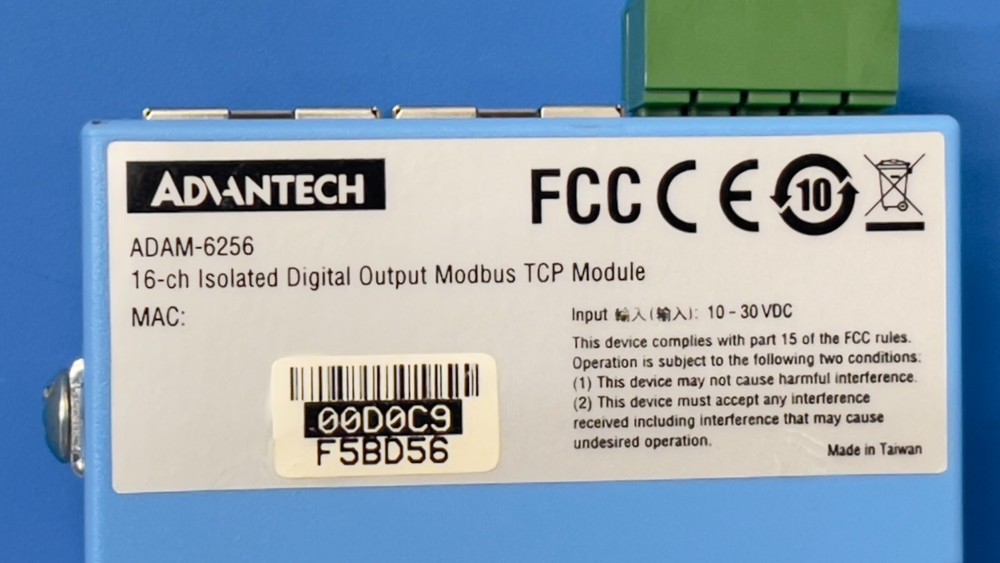 Advantech ADAM-6256 16-ch Isolated Digital Output Modbus TCP Module