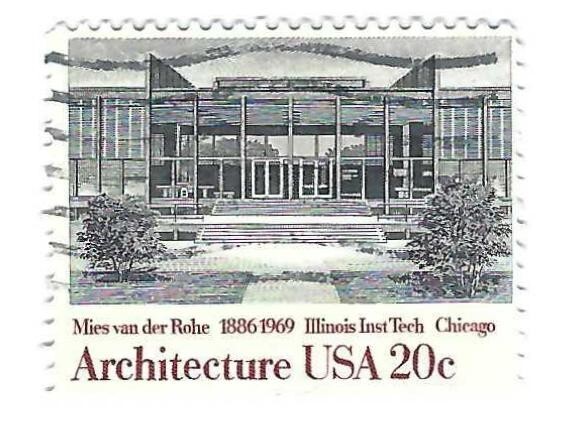 STAMP US SCOTT 2020 "Illinois Inst. of Technology" 20 CENT 1982 USED