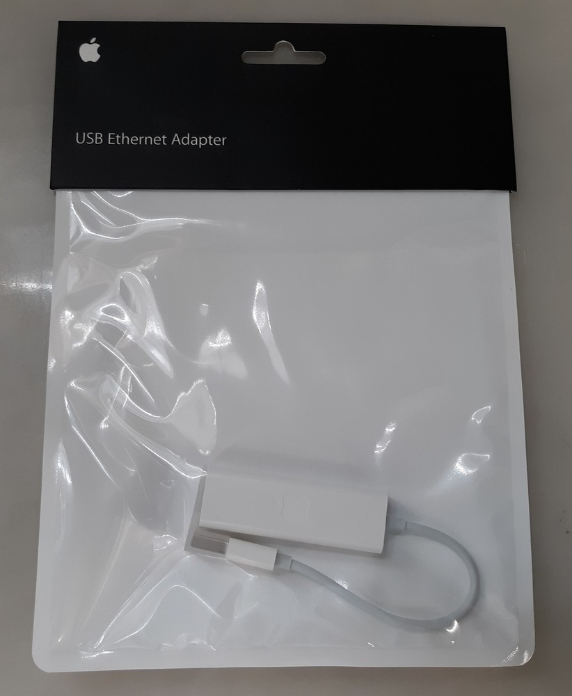 Apple USB Ethernet Adapter MC704LL/A A1277 NEW *SEALED