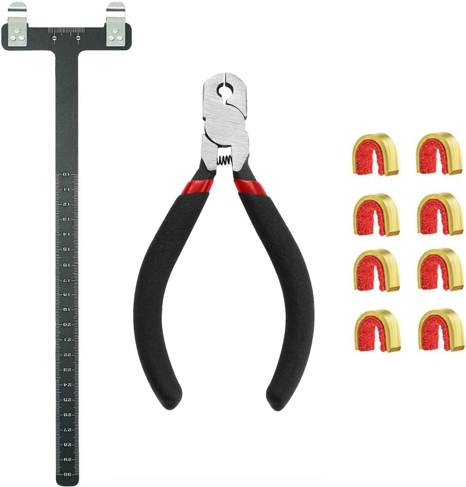 Archery Bow Nocking Point Set w/ T Square & Pliers Recurve Compound Bow
