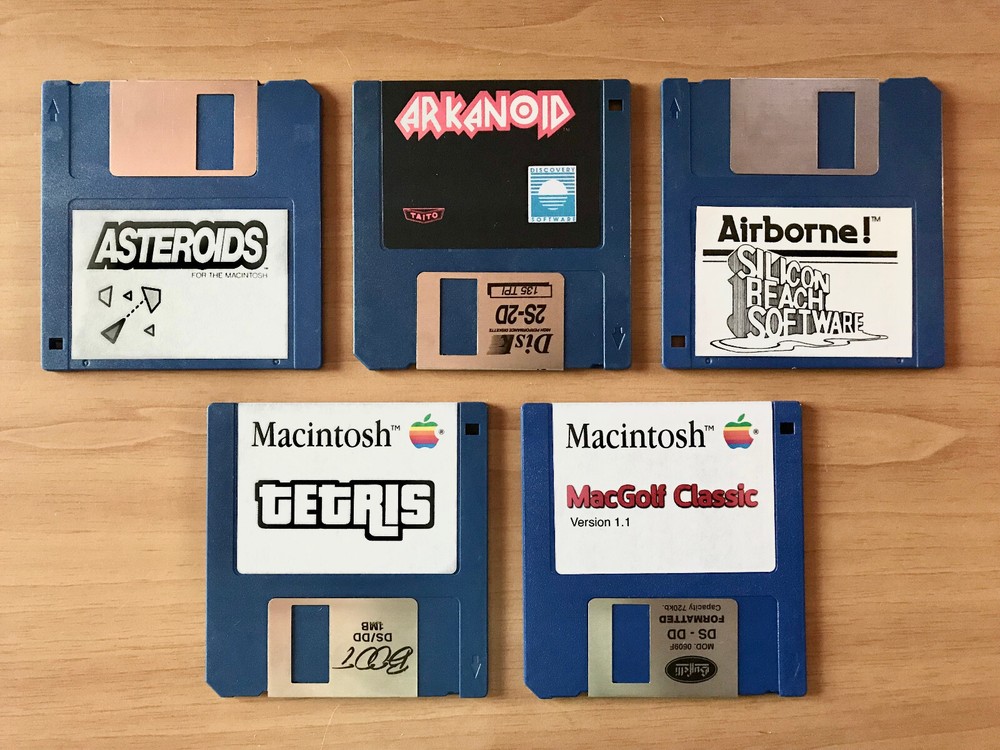 #5 Floppy Games for Macintosh SE (Volume 2)