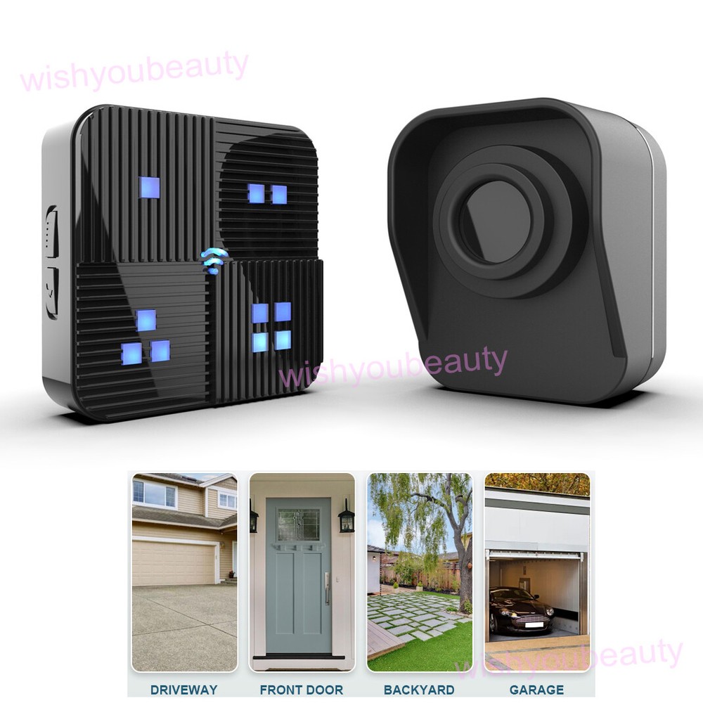 Wireless Driveway Alarm Outdoor Motion Sensor&Detector Security Alert System