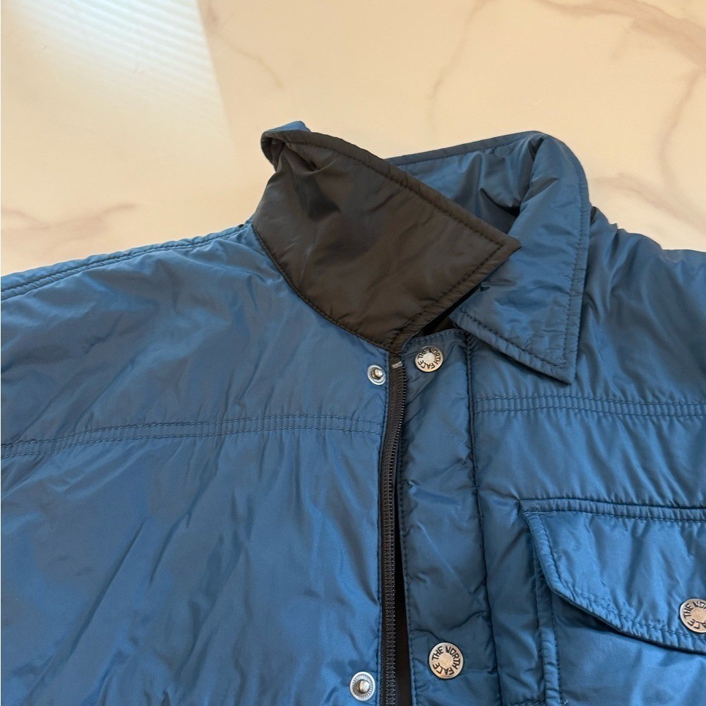 The North Face Teal Quilted Jacket