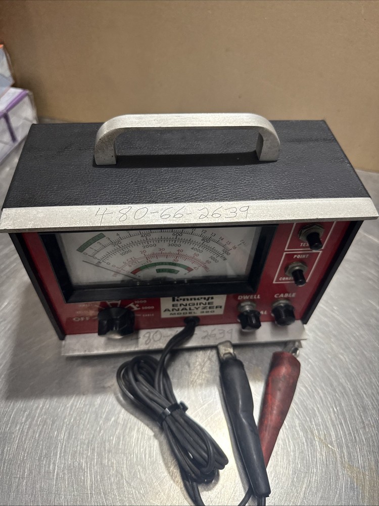 Vintage Penney's Engine Analyzer, Model 320.