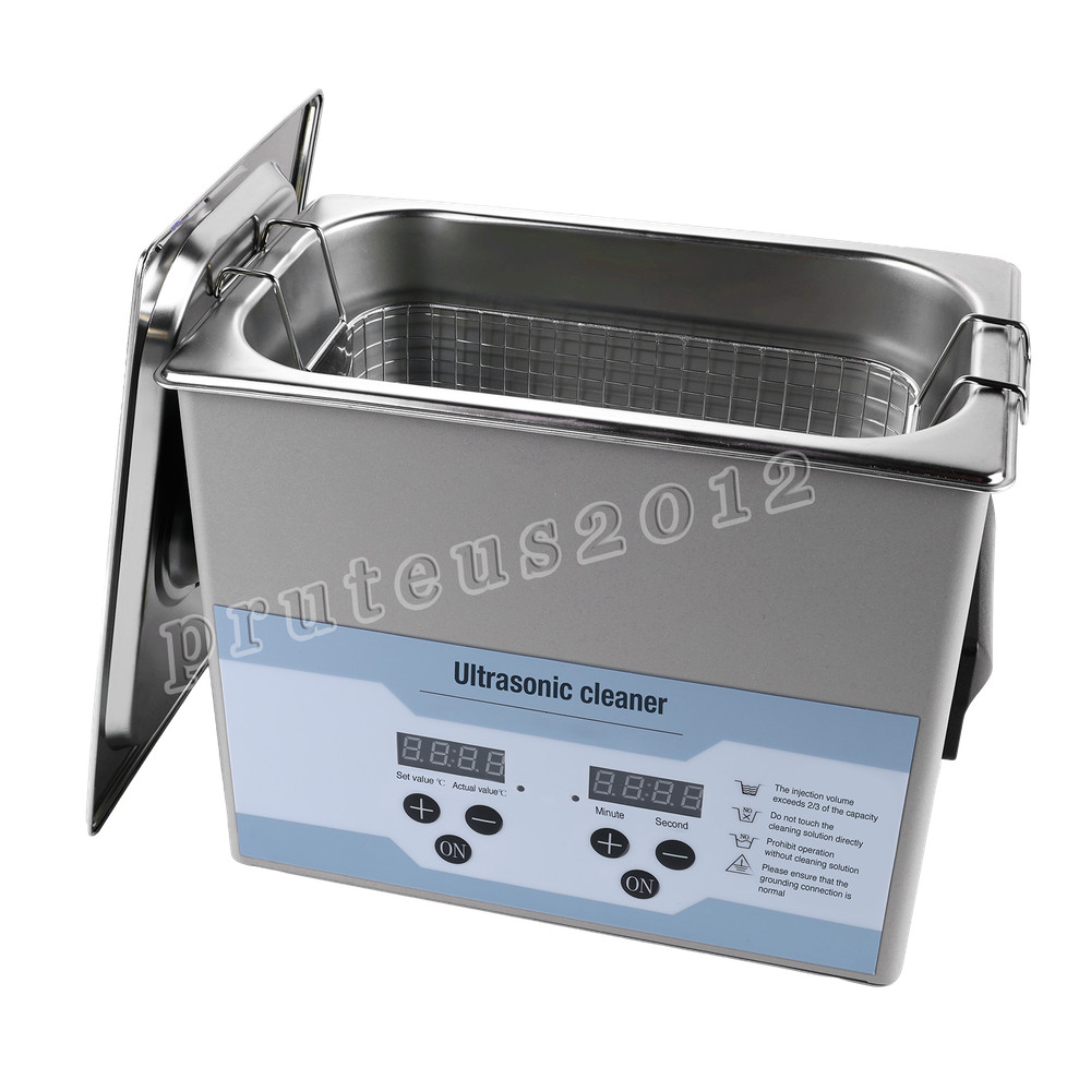 3.2L Ultrasonic Cleaner with Control Panel Ultrasonic Cleaning Machine