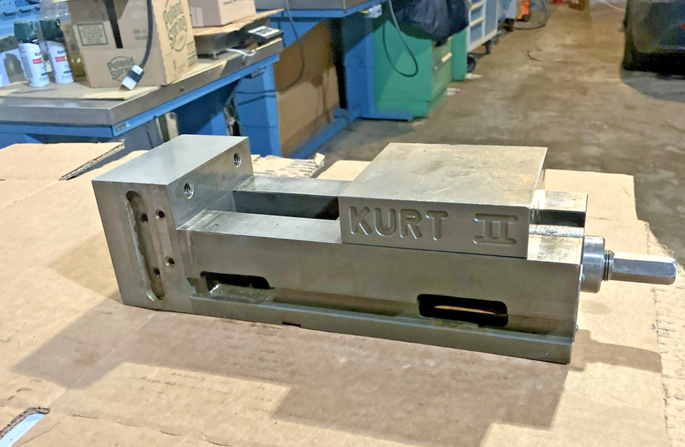 KURT 4" PULL-TYPE II CNC MACHINE VISE #PT400A