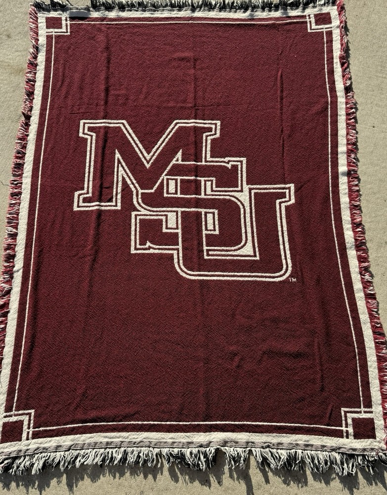 MSU Tapestry Throw 67x48