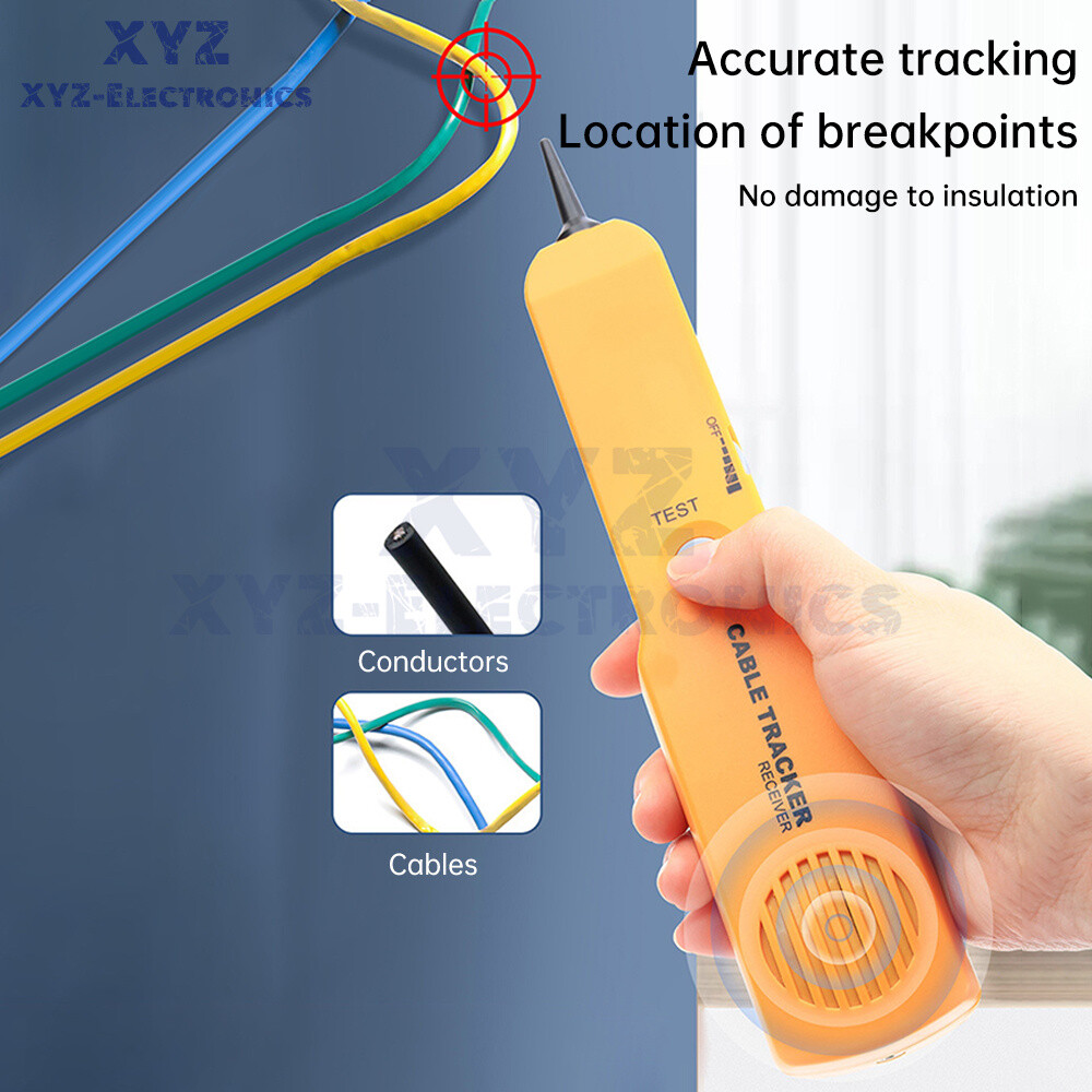Multi-function Cable Finder Wire Tracker Fiber Optic Network Tester Cable Toner