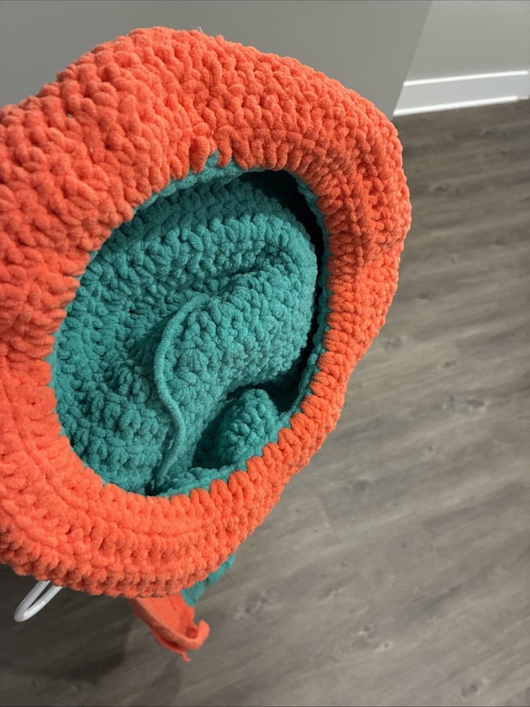 Handmade Crochet hat and scarf.