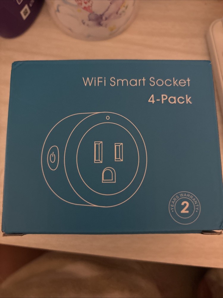 4 Pack WiFi Socket,Smart Plug, Wi-Fi Outlet (141)