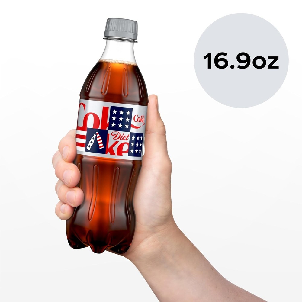 Diet Coke, 16.9 fl oz, 6 Pack (Package May Vary)