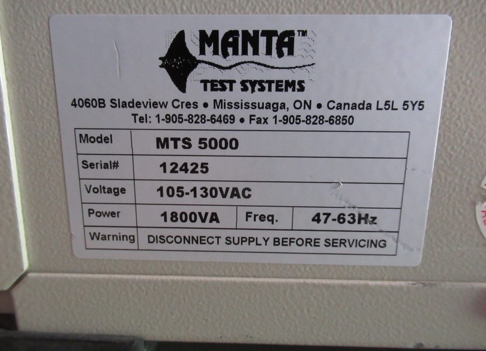 Manta MTS-5000 3-Phase Protective Relay Test System Doble CALIBRATED Guaranteed
