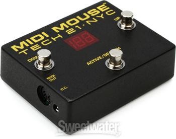 Tech 21 MIDI Mouse 3-button MIDI Foot Controller