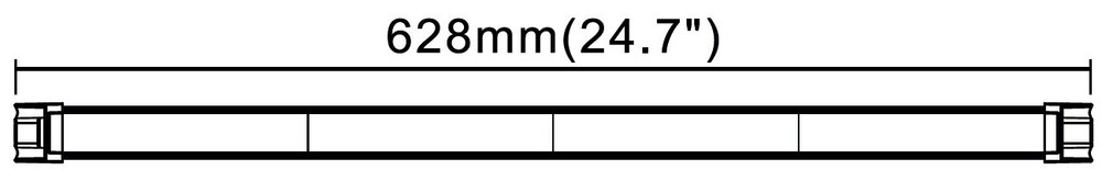 LED AMBER/ORANGE STROBE TRAFFIC DIRECTION WARNING LIGHT R65 27x FLASH PATTERNS