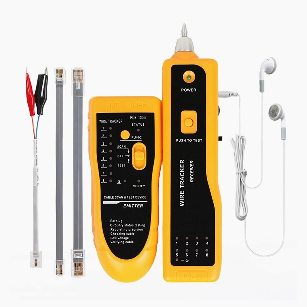 ZoeRax Network Tool kit RJ45 Crimp Tool Pass Through Ethernet Crimper Kit