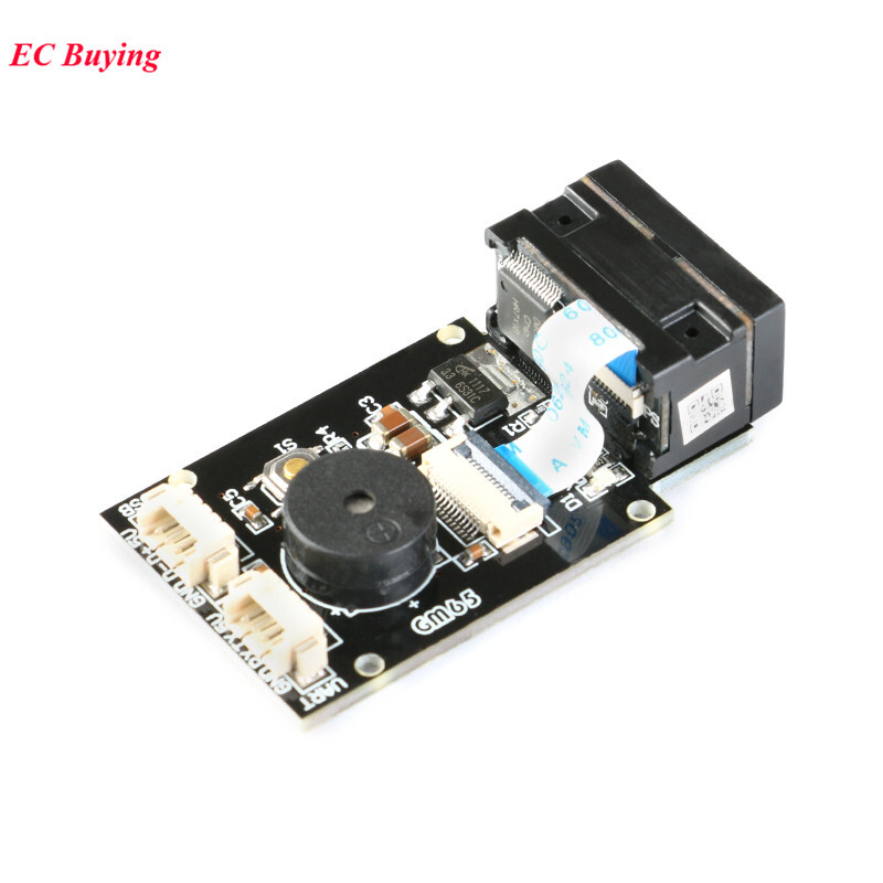 GM65 QR Code Scanner Barcode Reader Module CMOS URAT Kit /w USB Cable Connector