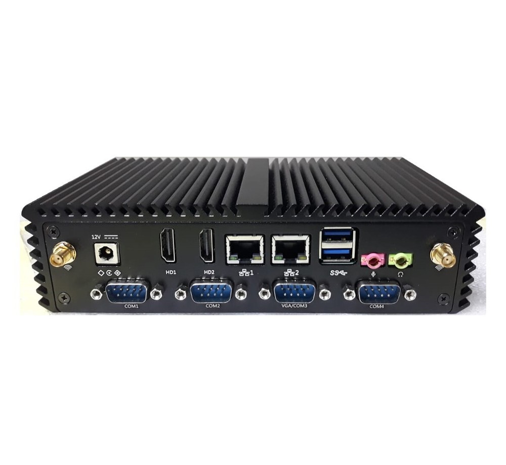 Portable Desktop Mini PC Core Onboard Fanless Mini PC Qotom POS